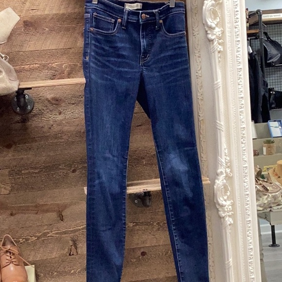 Madewell 9” High Rise Skinny Jeans Size 24 - Picture 4 of 8